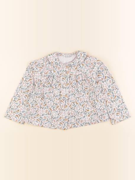 Tee-shirt - 36 mois Beige, vert 1 - vertbaudet enfant 
