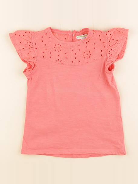 Tee-shirt - 4 ans Rose 1 - vertbaudet enfant 