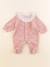 Pyjama velours - 0 mois Rose 1 - vertbaudet enfant 