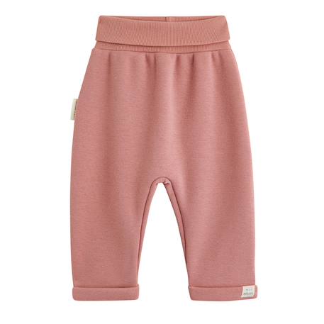Lot de 2 sarouels bébé en molleton ultra chaud Rose 4 - vertbaudet enfant 