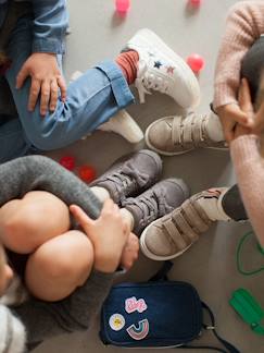 Baskets fille en velours côtelé  - vertbaudet enfant