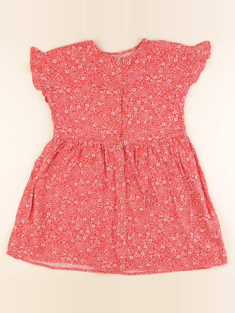Robe - 10 ans Rouge 1 - vertbaudet enfant 