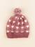 Bonnet - 2/3 ans Blanc, rose 1 - vertbaudet enfant 