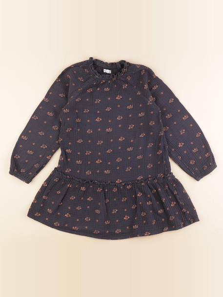 Robe - 8 ans Gris 1 - vertbaudet enfant 