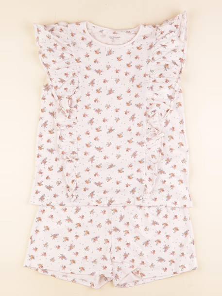 Pyjama coton - 10 ans Rose 1 - vertbaudet enfant 