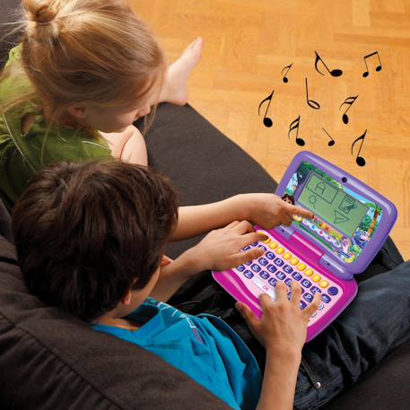 Mon premier ordinateur éducatif dora (en/fr) Violet 6 - vertbaudet enfant 