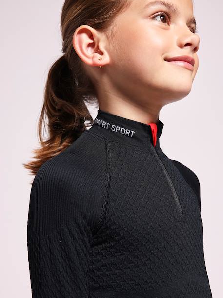Tee-shirt energy thermolactyl 3 Noir 2 - vertbaudet enfant 