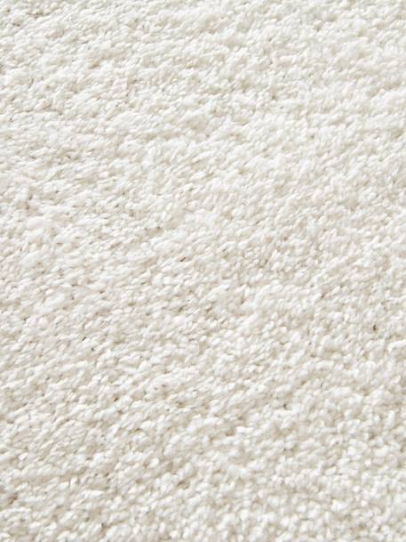 Tapis shaggy ethnique doux et volumineux lison Blanc pur+Gris minéral 4 - vertbaudet enfant 