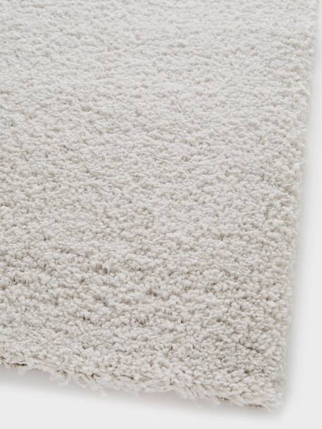 Tapis shaggy ethnique doux et volumineux lison Blanc pur+Gris minéral 10 - vertbaudet enfant 