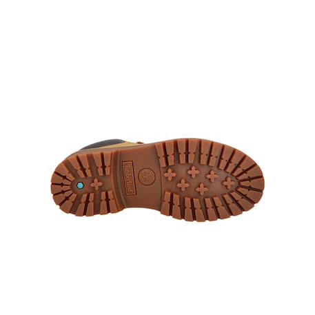 Boots garçon en cuir Blé, marron foncé 5 - vertbaudet enfant 