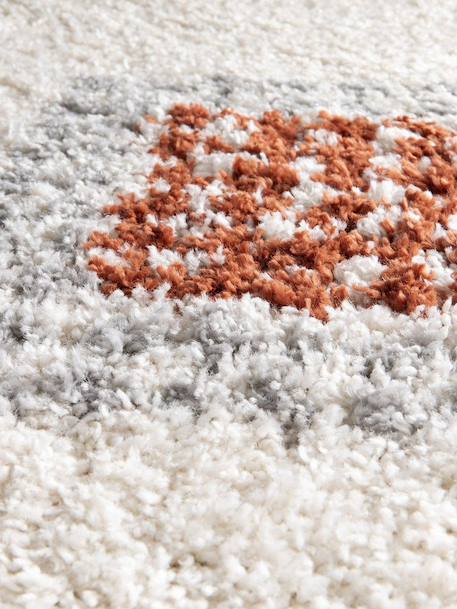 Tapis shaggy doux et moelleux à poils longs tessera Rouge naturel 6 - vertbaudet enfant 