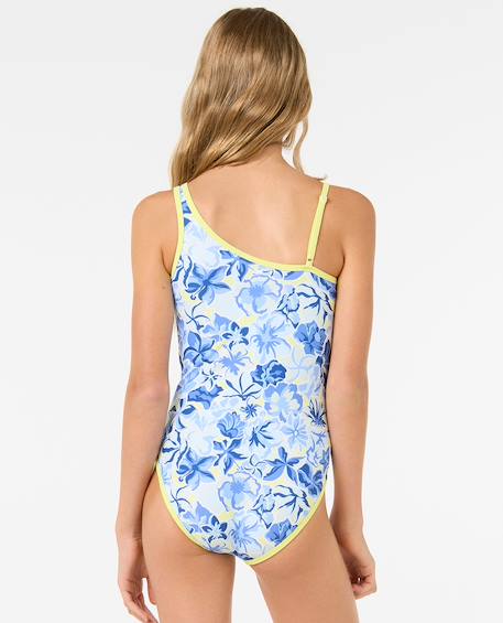 Maillot de bain une pièce island bliss fille Bleu foncé 3 - vertbaudet enfant 