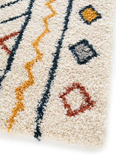 Tapis enfant doux et volumineux aztec Beige sable 3 - vertbaudet enfant 