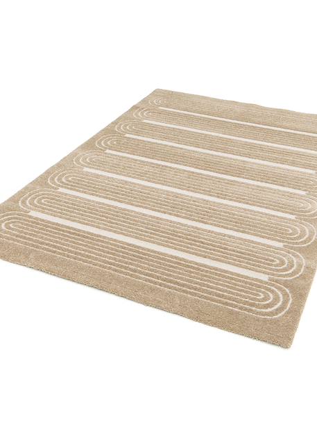 Tapis doux motifs en relief sinea Beige sable+Bleu naturel+Brun naturel 17 - vertbaudet enfant 