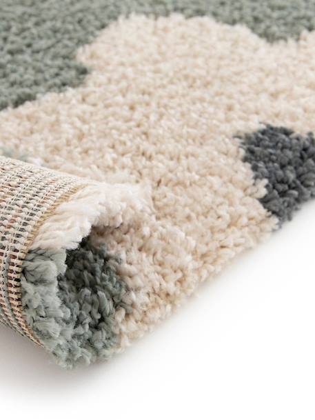 Tapis enfant épais et confortable fleurs Jaune naturel+Rose poudrée+Vert naturel 16 - vertbaudet enfant 