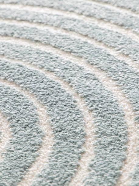 Tapis à relief doux et élégant groove Beige sable+Bleu naturel+Brun naturel 10 - vertbaudet enfant 