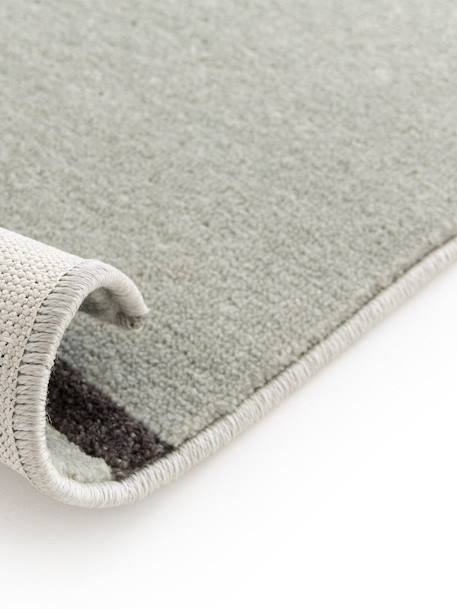 Tapis géométrique doux et confortable bilbao Beige sable+Vert naturel 9 - vertbaudet enfant 