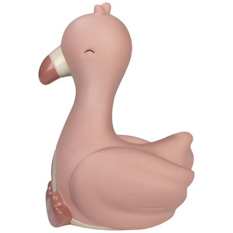 Veilleuse flamant rose safari friends Blanc, rose 2 - vertbaudet enfant 