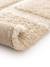 Tapis doux à relief en polyester recyclé murmure Beige sable+Blanc pur 3 - vertbaudet enfant 