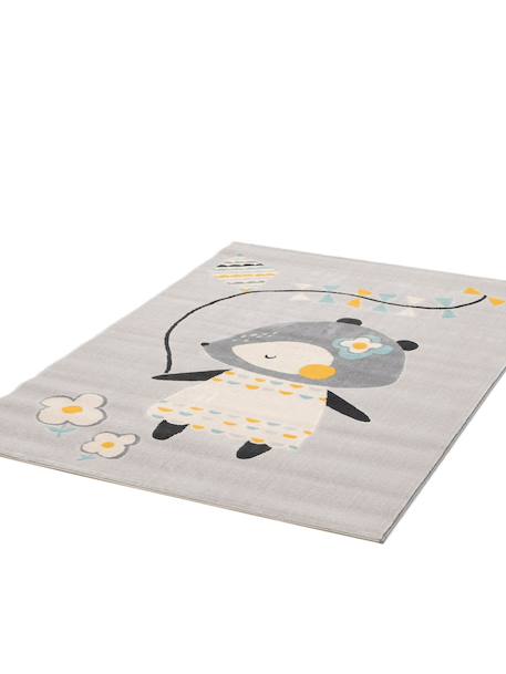 Tapis enfant doux et antistatique jolly Gris minéral 3 - vertbaudet enfant 