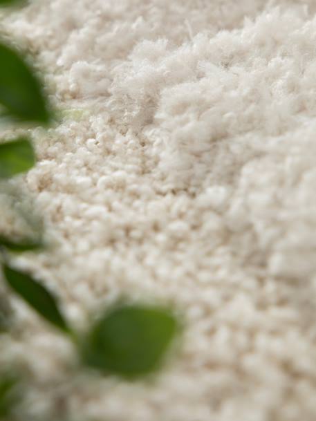 Tapis shaggy épais en polyester recyclé avec relief arcadia Beige sable 6 - vertbaudet enfant 