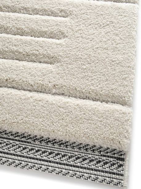 Tapis doux à reliefs aligne Beige sable 4 - vertbaudet enfant 