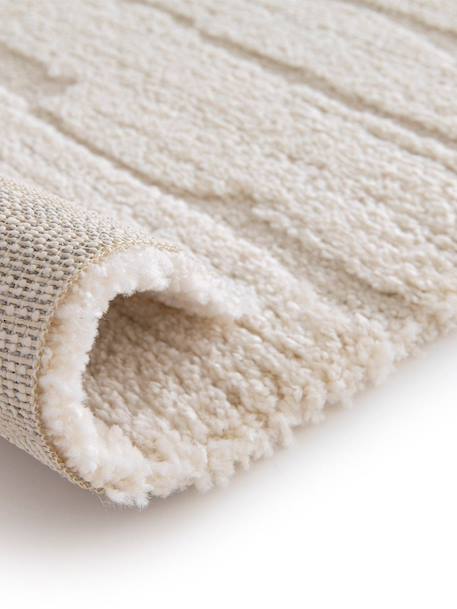 Tapis avec effet relief doux et confortable inuk Beige sable 4 - vertbaudet enfant 