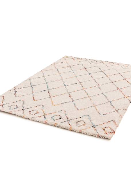 Tapis shaggy design doux et volumineux harlequin Beige sable 5 - vertbaudet enfant 