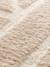 Tapis doux à relief en polyester recyclé murmure Beige sable+Blanc pur 4 - vertbaudet enfant 