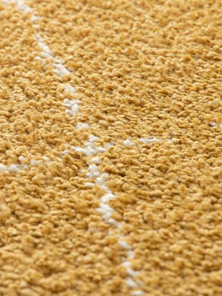Tapis épais à franges doux et raffiné tigris Jaune naturel 6 - vertbaudet enfant 