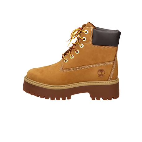 Boots garçon en cuir Blé, marron foncé 1 - vertbaudet enfant 