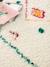 Tapis ethnique à franges inspiration bédouine mogador Palette colorée+Rose poudrée 9 - vertbaudet enfant 