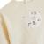 Sweat-shirt bébé en velours neige Ecru 4 - vertbaudet enfant 