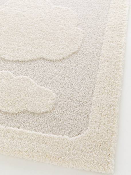 Tapis enfant avec effet relief nuages Beige sable 4 - vertbaudet enfant 