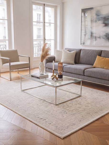 Tapis velours à poil ras topkapi Beige sable 6 - vertbaudet enfant 