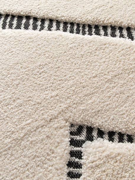 Tapis super doux à reliefs décoratifs kenza Beige sable 4 - vertbaudet enfant 
