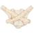 Porte-bébé pour poupée cielo dot Beige, bleu, rouge 2 - vertbaudet enfant 