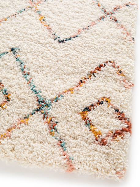 Tapis shaggy design doux et volumineux harlequin Beige sable 4 - vertbaudet enfant 