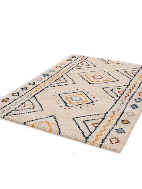 Tapis enfant doux et volumineux aztec Beige sable 4 - vertbaudet enfant 