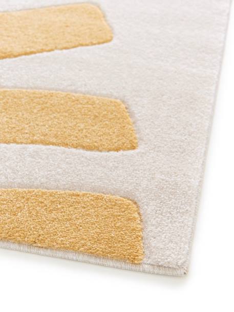 Tapis enfant doux et résistant teddy Jaune naturel 4 - vertbaudet enfant 