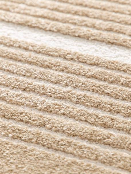 Tapis doux motifs en relief sinea Beige sable+Bleu naturel+Brun naturel 15 - vertbaudet enfant 