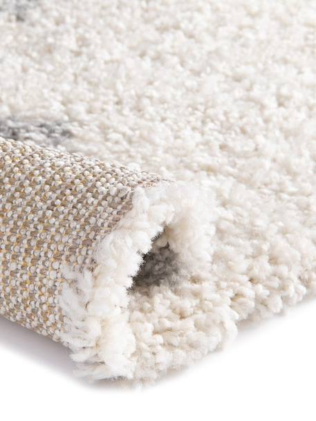 Tapis shaggy doux et moelleux à poils longs tessera Rouge naturel 3 - vertbaudet enfant 