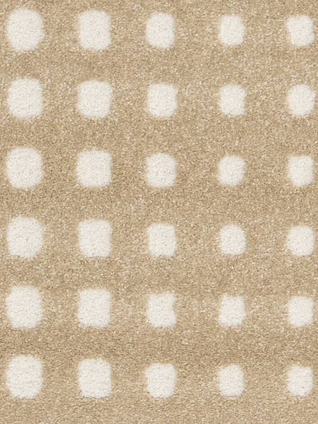 Tapis à relief doux et élégant pixel Beige sable+Bleu naturel+Brun naturel 18 - vertbaudet enfant 