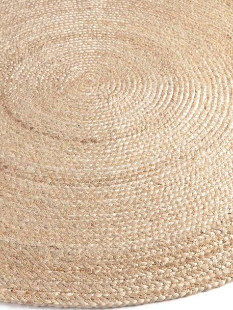 Tapis rond en jute natura Beige sable 3 - vertbaudet enfant 