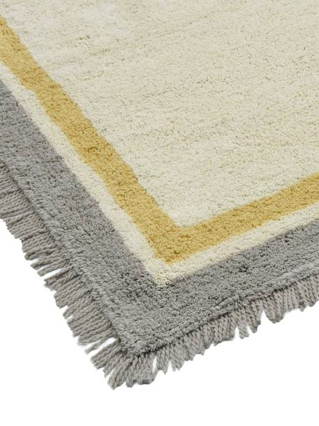 Tapis enfant en coton oscar Beige sable+Gris minéral 9 - vertbaudet enfant 