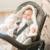 Nid d'ange bi-matière naissance Ecru 5 - vertbaudet enfant 