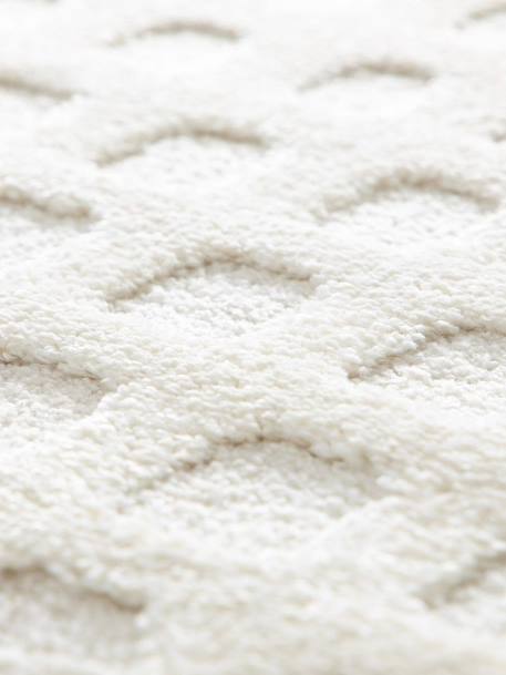 Tapis à relief doux et élégant pixel Beige sable+Bleu naturel+Brun naturel 3 - vertbaudet enfant 