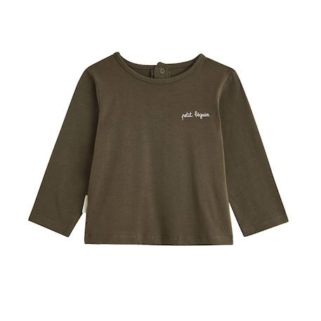 Lot de 3 t-shirts bébé manches longues Vert 6 - vertbaudet enfant 
