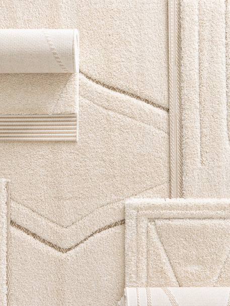 Tapis design avec effet relief helsinki Beige sable 6 - vertbaudet enfant 