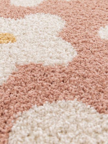 Tapis enfant épais et confortable fleurs Jaune naturel+Rose poudrée+Vert naturel 11 - vertbaudet enfant 